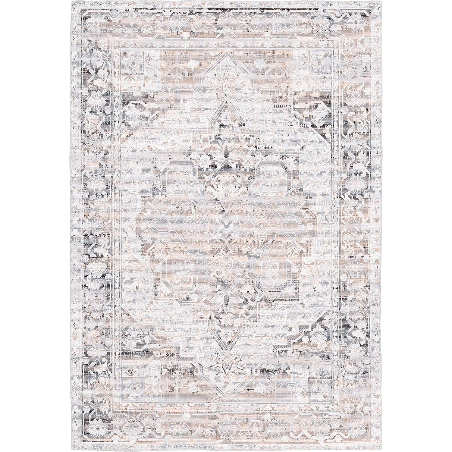 Pergamon, Teppich, Vintage Designerteppich Finesse Orient Keshan (80 x 250 cm)