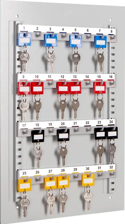 Actual product image Hook rail, for 7 keys