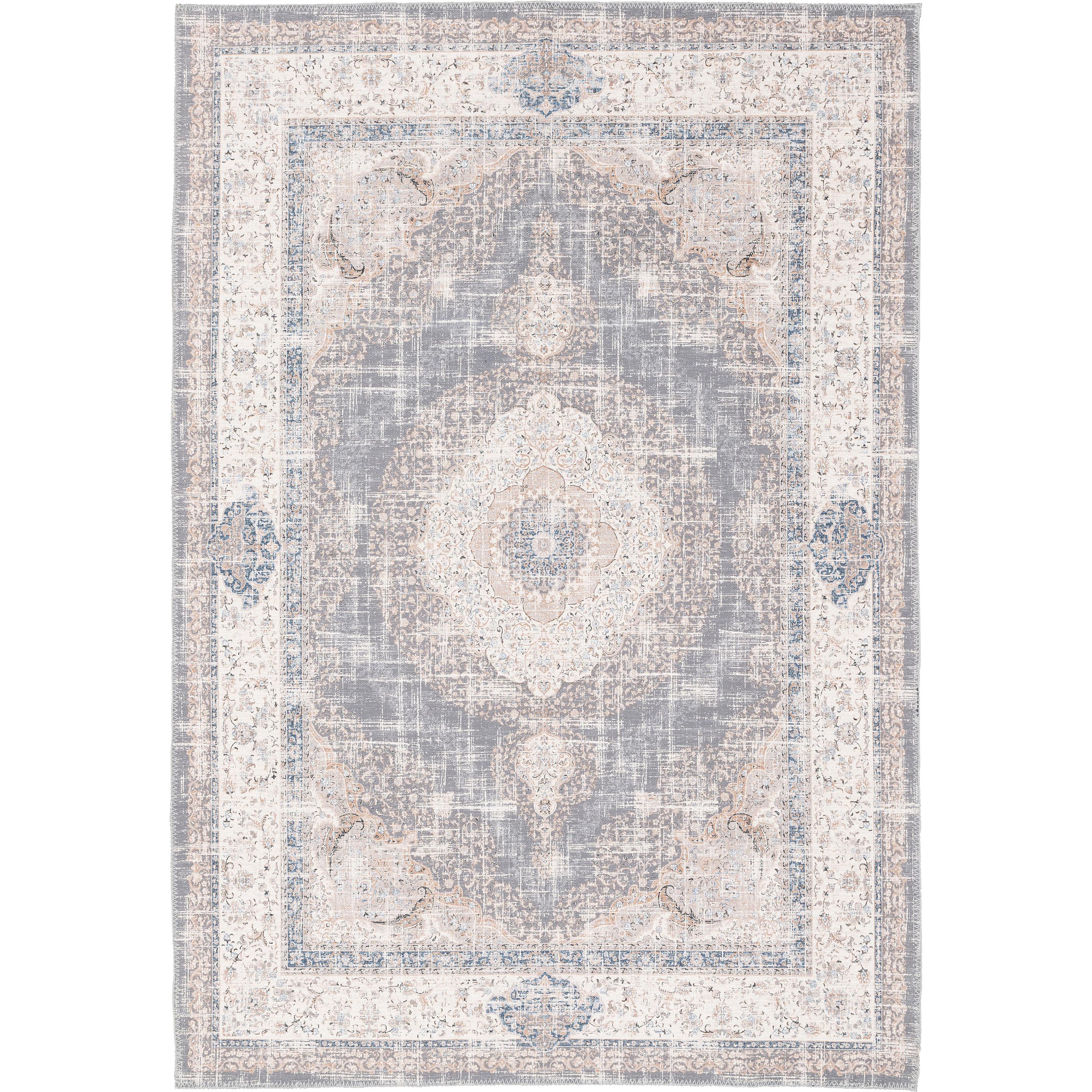 Pergamon, Teppich, Vintage Designerteppich Finesse Orient Medaillon (80 x 250 cm)