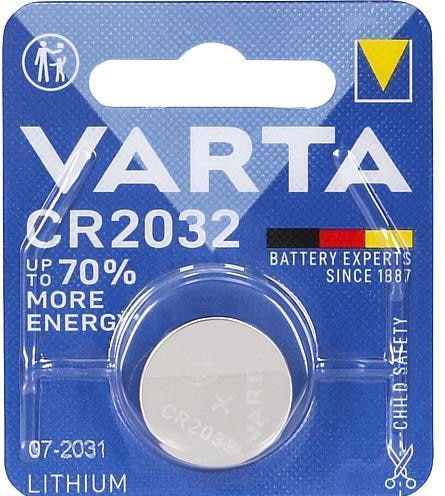 Actual product image Varta Cr2032 (1 pcs., CR2032, 220 mAh)