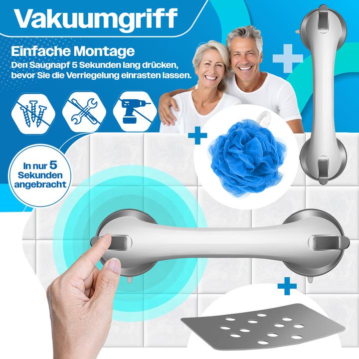 Actual product image Kesser Duschhocker mit Haltegriff (136 kg)