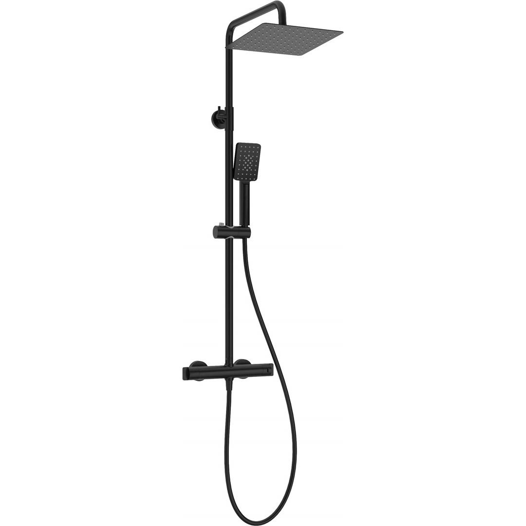 Deante, Duschsystem, Regendusche mit thermostatischem Brausemischer