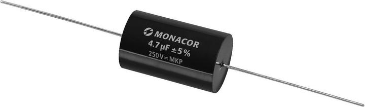 Actual product image Monacor Loudspeaker film capacitor, 250V, 4.7uF