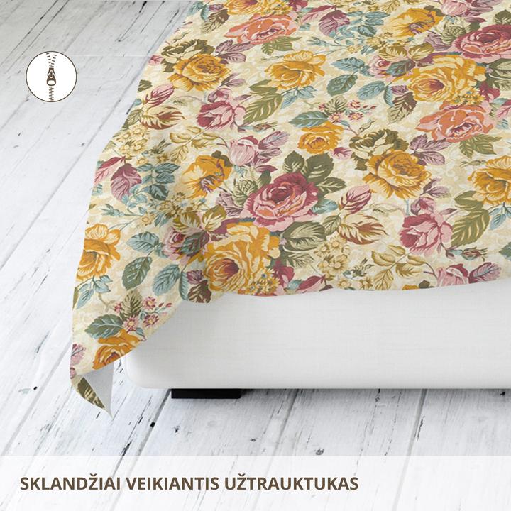 Produktbild Domoletti BED COV SET COTTON FLOWERS KSL 200X220 (200 x 220 cm)