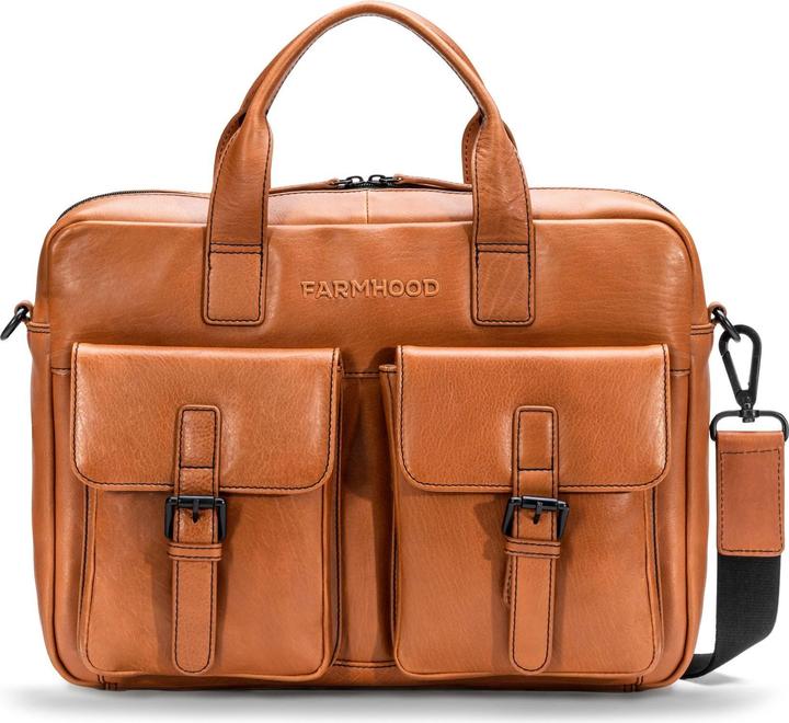 Produktbild Farmhood Memphis Aktentasche Leder 39 cm Laptopfach (15.40")