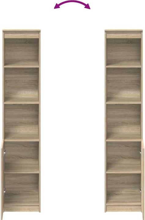 Actual product image vidaXL Highboard (37.50 x 35 x 180 cm)