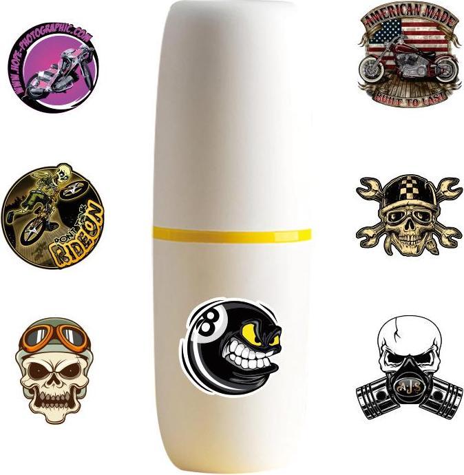 Produktbild JTI Packung mit Aufklebern - Retro MC