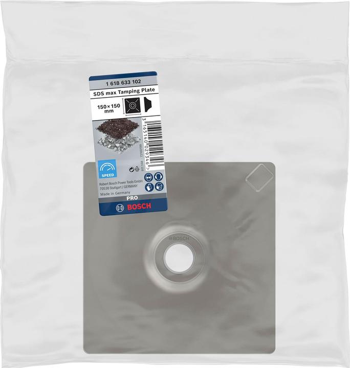 Produktbild Bosch Professional Zubehör PRO SDS max Tamping Plate, 150 x 150 mm