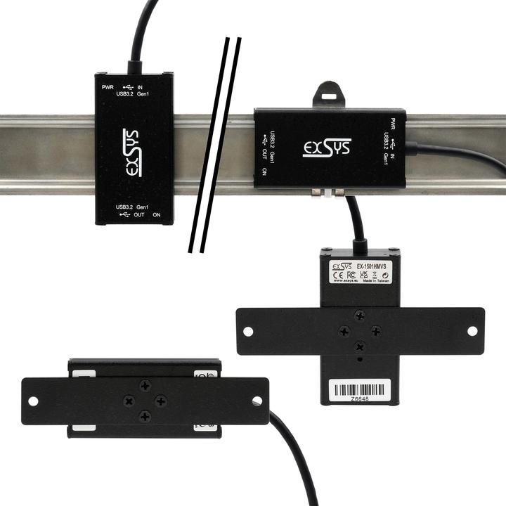 Produktbild Exsys USB 3.2 Gen 1 Managing Adapter (USB-C, 1 Port)