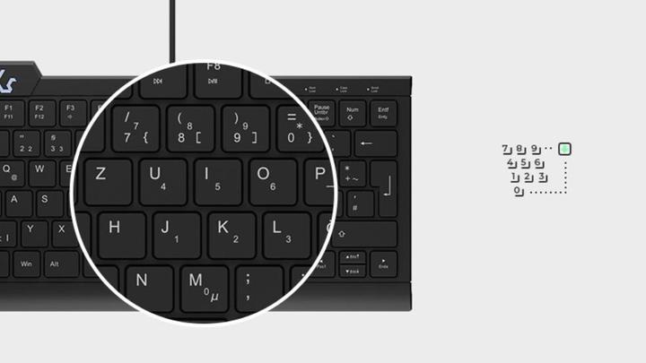 Actual product image KeySonic KSK-5010ELC (EN) (DE, Cable)