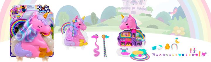 Immagine prodotto Polly Pocket Scatola del gioco dei capelli di unicorno