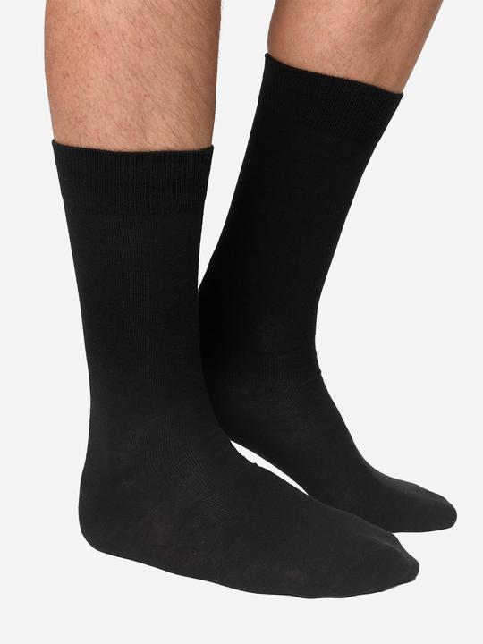 Actual product image Nur Die Basicsocken Baumwolle Business Socke Unifarben (pack of 6, 43 - 46)