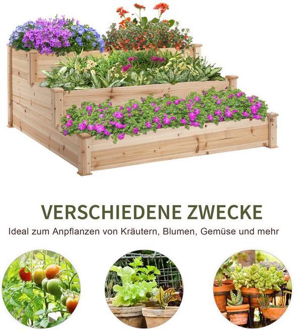 Produktbild Jamb Hochbeet 3-stufige