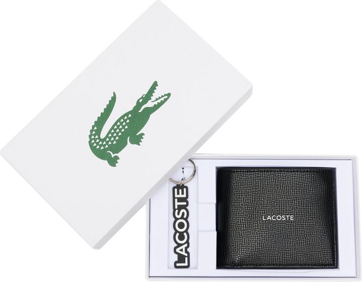 Actual product image Lacoste Ossian Textured M Billfold Key Ring Box