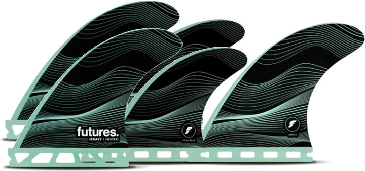 Produktbild Futures Quad Thruster 5 Fin Set F4 Legacy Honeycom