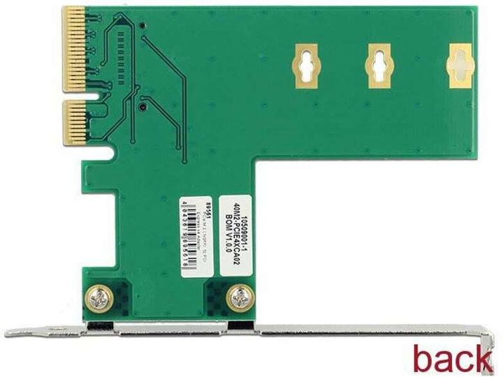 Actual product image Delock PCI Express x4 controller,landscape format
