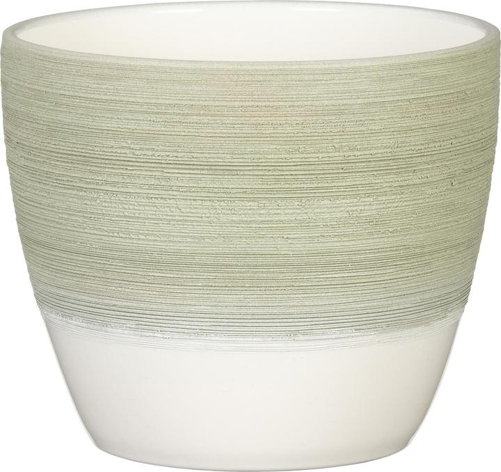 Produktbild Scheurich Blumentopf Matcha Cream 950, 16 cm, Grün, Detailfarbe (16 cm)