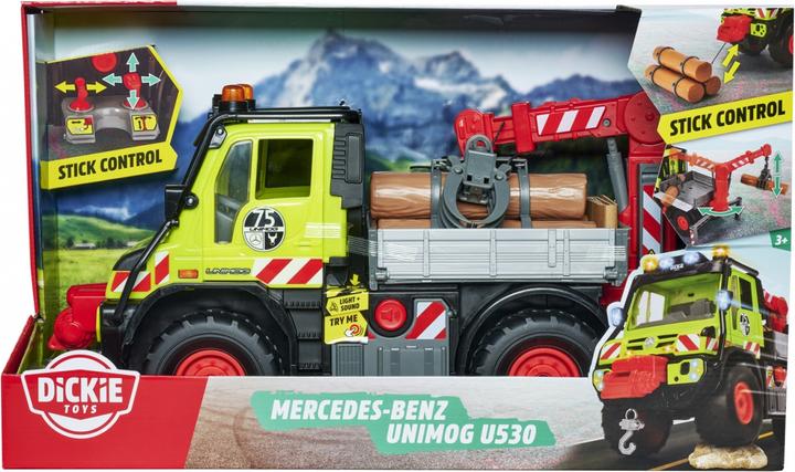 Image du produit Dickie Mercedes Benz Unimog U530 pour les travaux forestiers