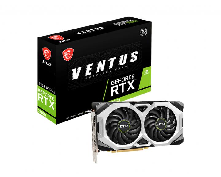Produktbild MSI GeForce RTX 2060 VENTUS 12G OC (12 GB)