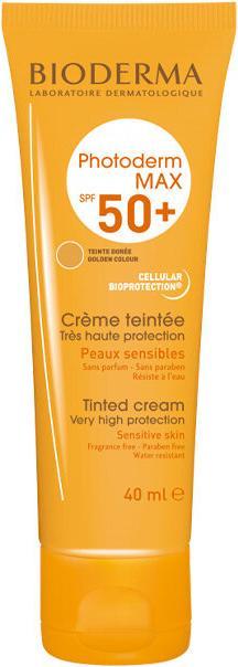 Actual product image Bioderma Photoderm Crème SPF50+ Cream (Suntan cream, SPF 50, 40 ml)
