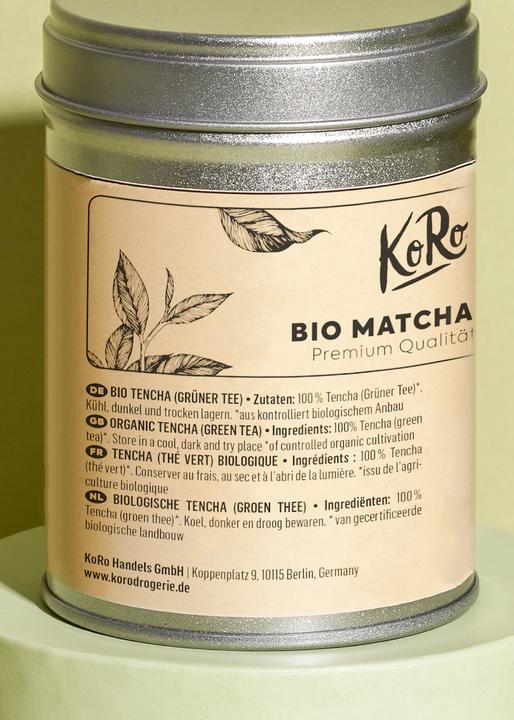 Produktbild KoRo Bio gemahlener Tencha (80 g)