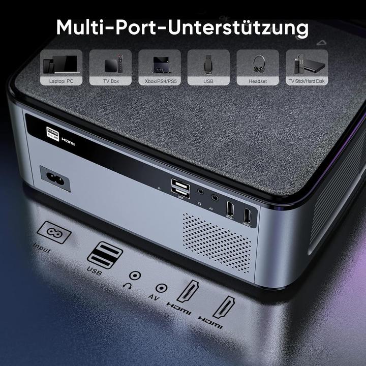 Actual product image Toptro X7 (Full HD, 600 lm)