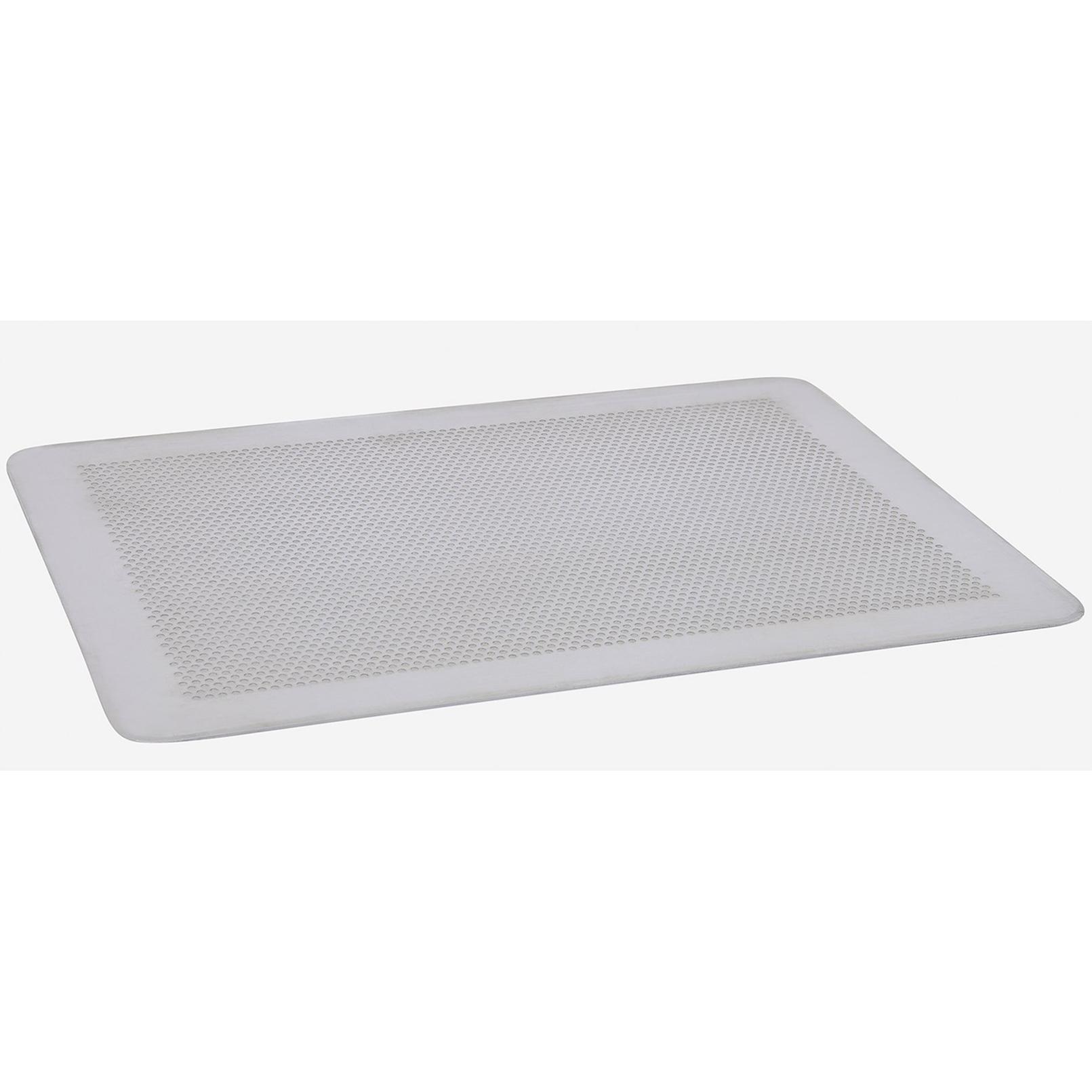 de Buyer Backblech Alu perforiert flach 40x30cm, Backblech, Silber