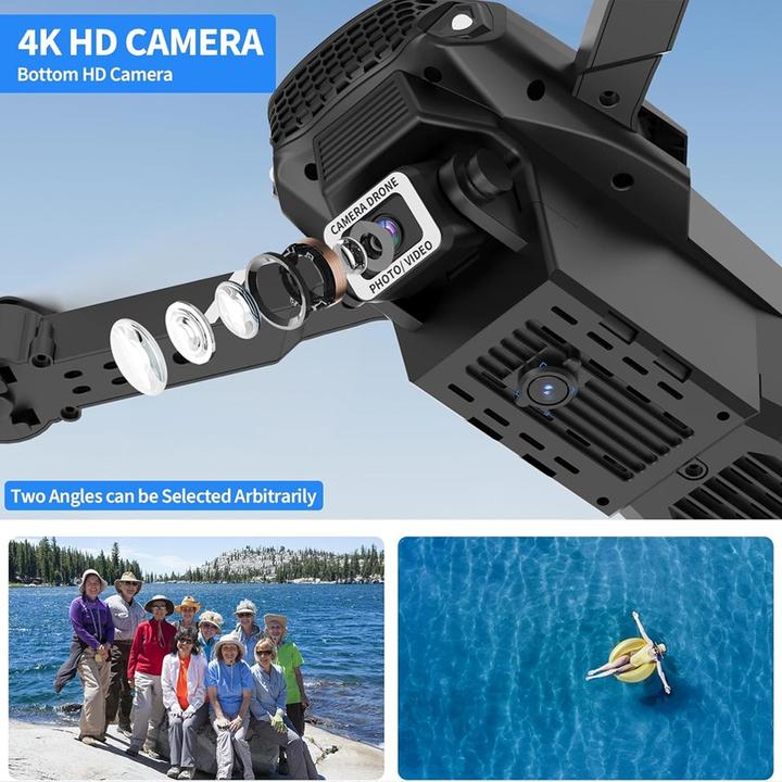 Actual product image Cbx RC 4K E88Pro Drohne Quadcopter mit Dualkamera (15 min, 0.00 Mpx)