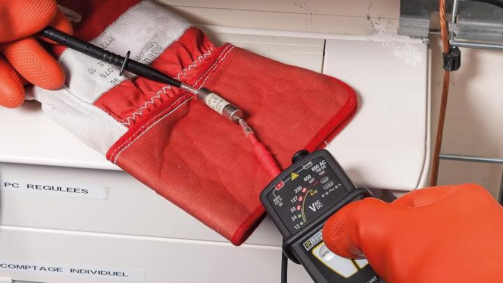 Produktbild Chauvin Arnoux Zweipoliger Spannungsprüfer CA (CAT IV 600V)