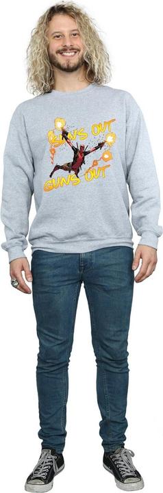 Immagine prodotto Deadpool Sun's Out Guns Out Felpa Uomo (M)