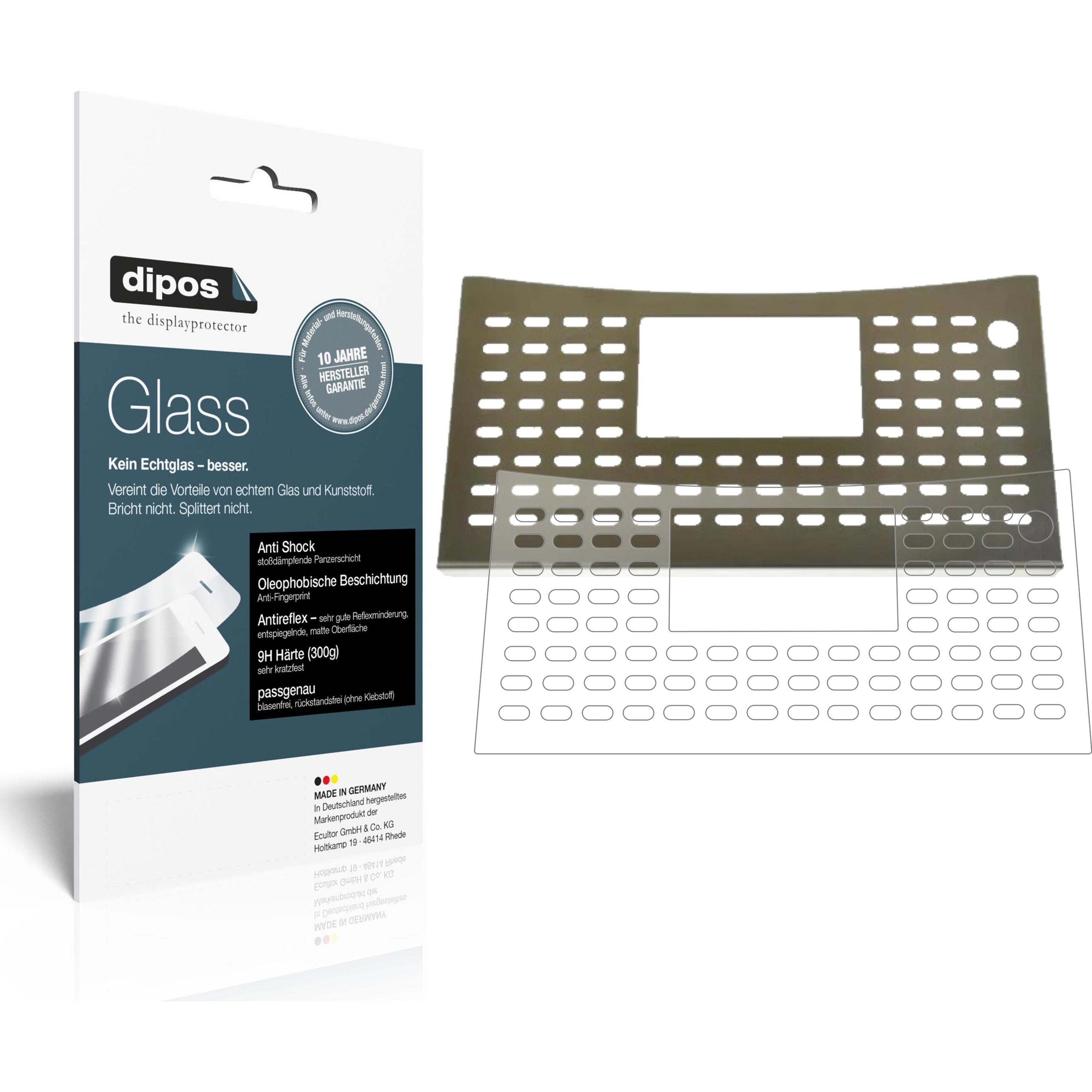 Dipos Displayschutz Anti-Shock, Zubehör Kaffeemaschinen, Transparent