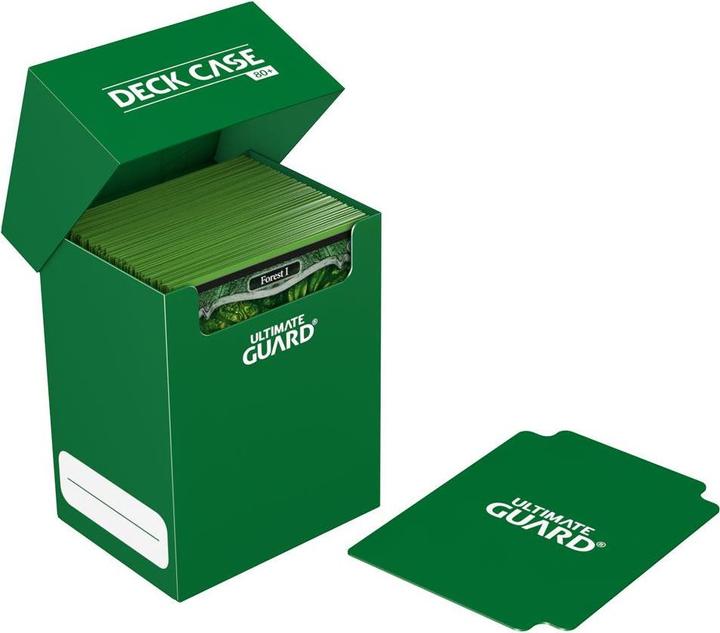 Produktbild Ultimate Guard UGD010253 - Kartenbox - für 80+ Karten, Standardgrösse, grün
