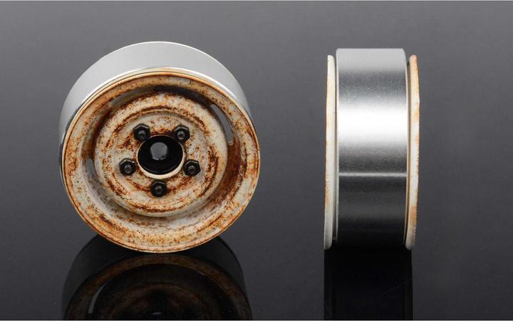 Image du produit Rc4Wd Jantes 1.55 Landies Beadlock, rouillées 4 pièces