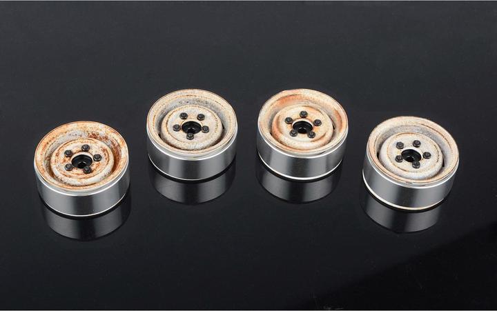 Image du produit Rc4Wd Jantes 1.55 Landies Beadlock, rouillées 4 pièces