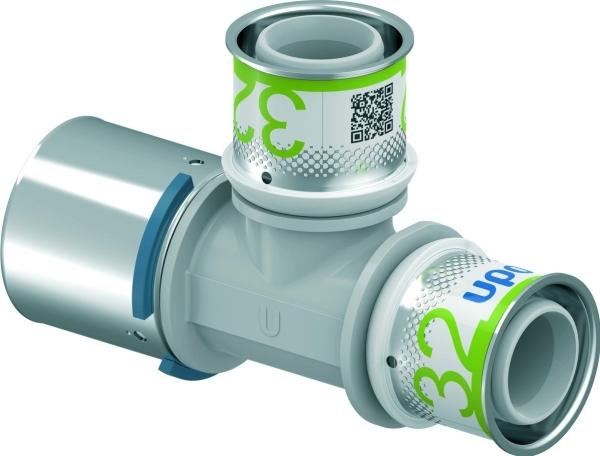 Actual product image Uponor pres-t PPSU 40x32x32mm - PPSU (Press connection)