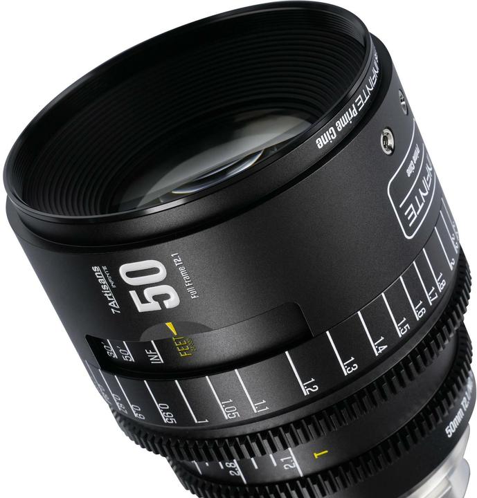 Produktbild 7artisans 50T21B-PL INF 50mm T2.1 INFINTE PL Mount (Black) (Arri PL, Vollformat)