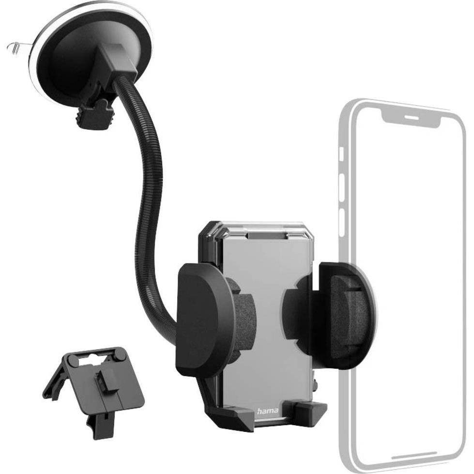 Hama Multi, Smartphone Halterung, Schwarz