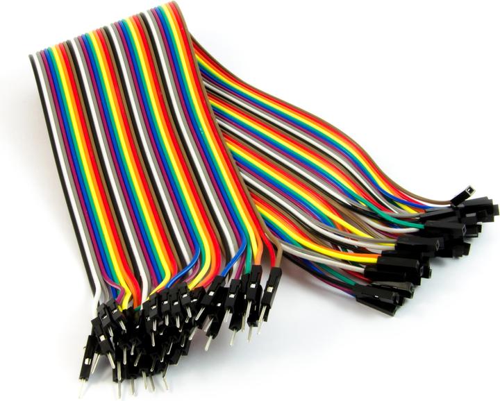 Purecrea Jumper cable Dupont Set 30cm M/F 40 pcs.