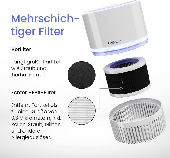 Image du produit Breeze 3-in-1 Mini Luftreiniger