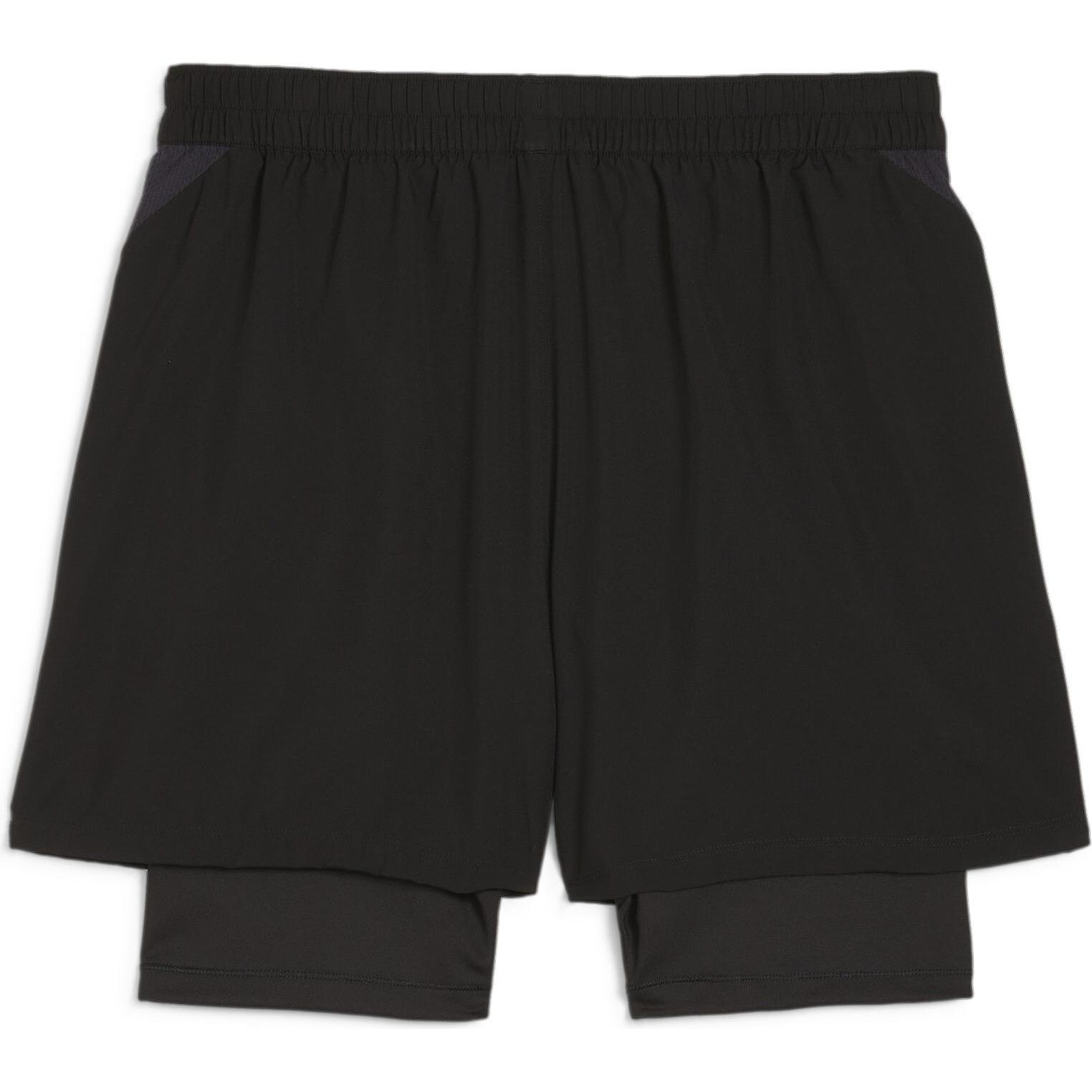 Thumbnail - Puma, Herren, Sporthose, teamGOAL 2in1 Short (XL), Schwarz, XL