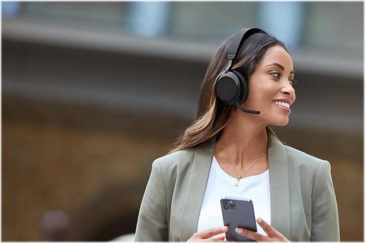 Produktbild Jabra Evolve2 75 UC Stereo + Ladestation (Kabellos, USB-C)