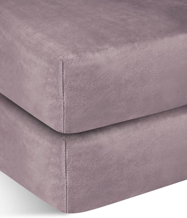 Actual product image Aspero 2 flannel fitted sheets PERPIGNAN (140 x 200 cm)