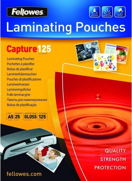Produktbild Fellowes Capture 125 (A5, 25 Stück, 125 µm)