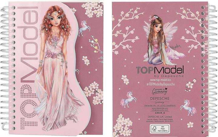 Produktbild Depesche TOPModel Notizbuch (11.5 x 14.5 cm, Liniert, Harter Einband)