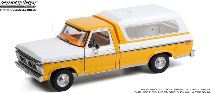 Produktbild 1976 Ford F-100, Chrome Yellow w/Wimbledon White