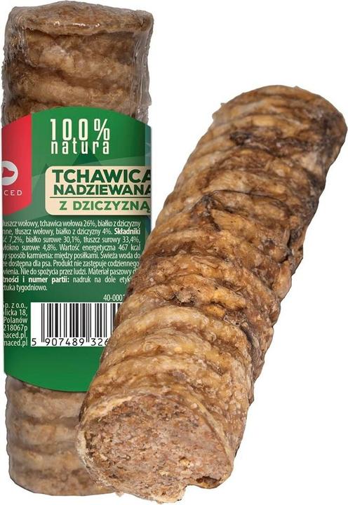 Immagine prodotto Maced Tchawica mała Nadziewana z Dziczyzną 120g dla psa (1 pz., 120 g)