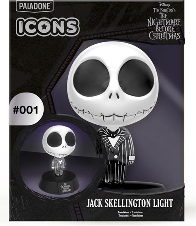 Image du produit Paladone Products L'Étrange Noël de monsieur Jack - Lampe Icon Jack Skellington