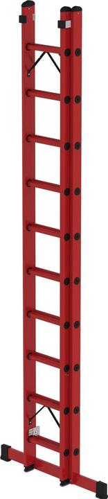 Actual product image Munk Rung extension ladder 2-section GRP with standard traverse 2x10 rungs (Shelf ladder, 529 cm)