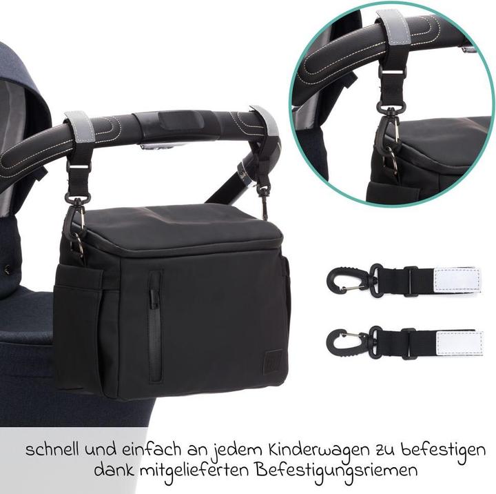 Actual product image Fillikid Pushchair bags Pushchair organiser Larvik with plenty of storage space incl.