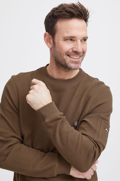 Actual product image FQ1924 FQWILLIAM structure crewneck sweatshirt 21900716 (L)